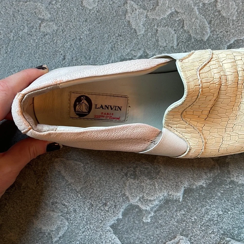 Lanvin Slip-on Sneakers - Picture 4 of 4